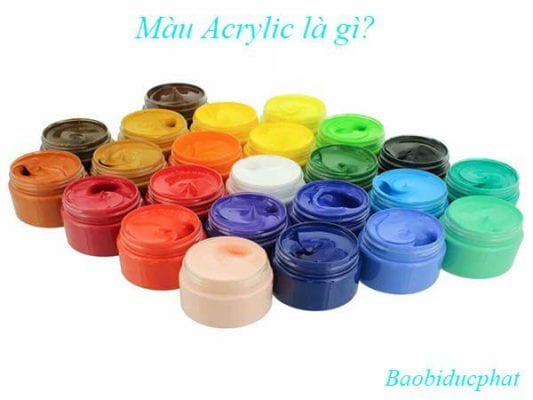 Màu Acrylic là gì?