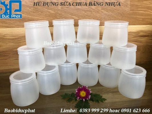 Hũ nhựa làm sữa chua an toàn và chất lượng - Baobiducphat