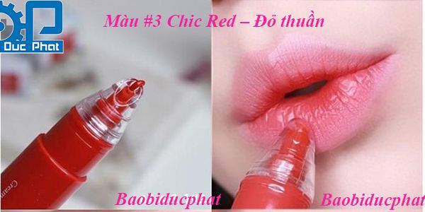 Màu #3 Chic Red – Đỏ thuần