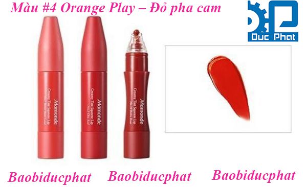 Màu #4 Orange Play – Đỏ pha cam- Baobiducphat