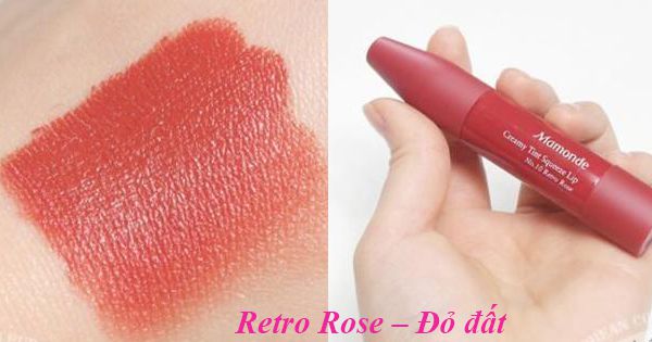 Retro Rose – Đỏ đất