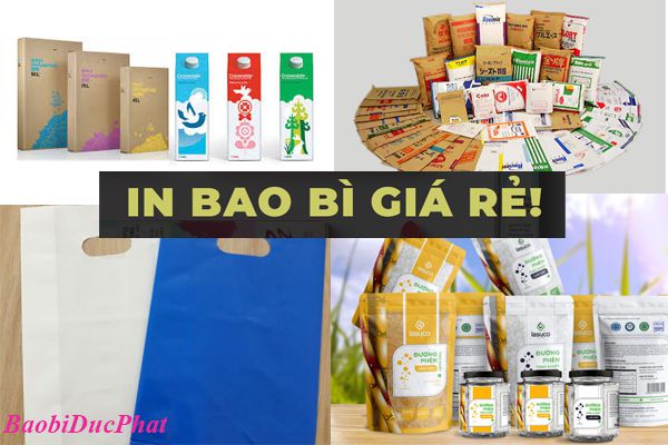 Nhu cầu in bao bì giá rẻ trên thị trường hiện nay