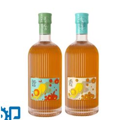 chai thủy tinh kẻ dọc