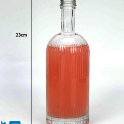 chai thủy tinh kẻ dọc 1
