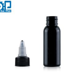 chai nhựa pet 50ml nắp đen Đức Phát 2