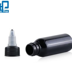 chai nhựa pet 50ml nắp đen Đức Phát 4