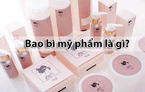 Bao bì mỹ phẩm là gì - Các mẫu bao bì mỹ phẩm đẹp