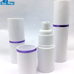 chai mỹ phẩm trắng sứ viền tím 3