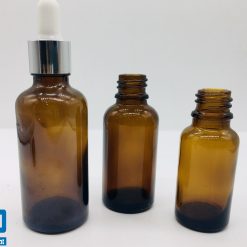 Chai Tinh Dầu Nắp Bóp Nâu