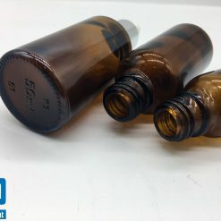 chai tinh dầu nắp bóp nâu 1