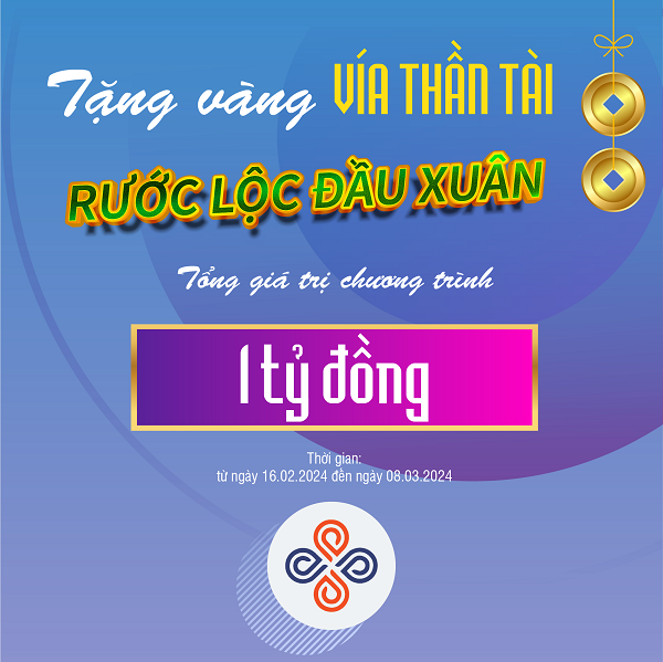 Tặng vàng ngày vía thần tài