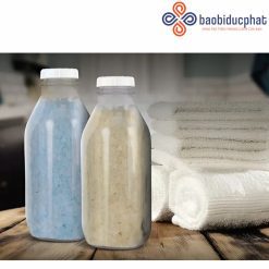 Bình đựng sữa thủy tinh 1 lít trong suốt