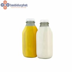 Bình đựng sữa thủy tinh 1 lít trong suốt
