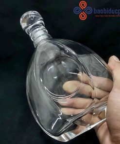 Bình rượu thủy tinh sang trọng độc đáo 500ml