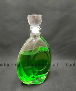 Bình rượu thủy tinh sang trọng độc đáo 500ml