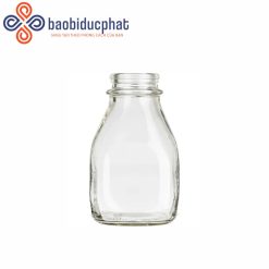 Bình sữa thủy tinh ngắn 470ml trong suốt