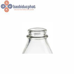 Bình sữa thủy tinh ngắn 470ml trong suốt