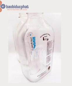 Bình thủy tinh vuông đựng sữa 2000ml