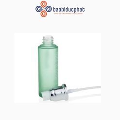 Bộ lọ đựng kem và sữa dưỡng thể thủy tinh màu xanh lá cây nhạt