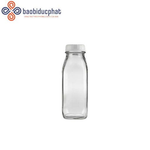 Chai đựng sữa thủy tinh trong suốt 500ml