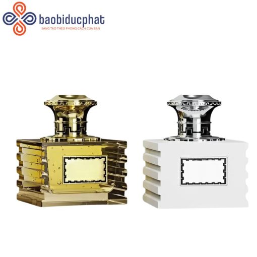 Chai nước hoa thủy tinh vuông sang trọng 100ml
