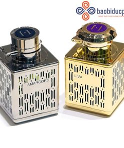 Chai nước hoa thủy tinh vuông sang trọng 100ml