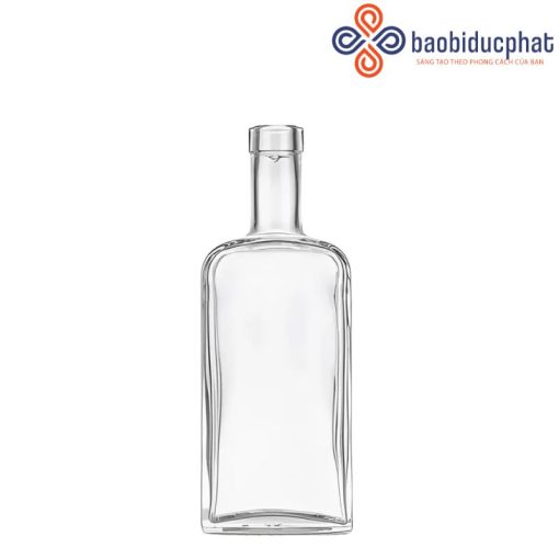 Chai rượu Vodka thủy tinh cổ dài 500ml