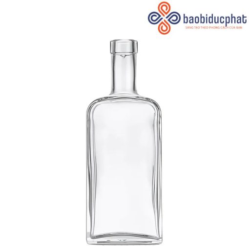 Chai rượu Vodka thủy tinh cổ dài 500ml