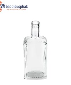 Chai rượu Vodka thủy tinh cổ dài 500ml