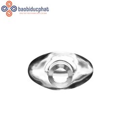 Chai rượu thủy tinh hình bầu dục 750ml