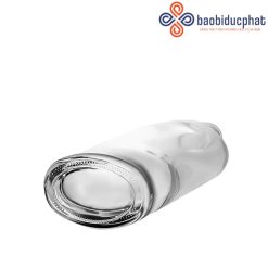Chai rượu thủy tinh hình bầu dục 750ml