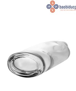 Chai rượu thủy tinh hình bầu dục 750ml