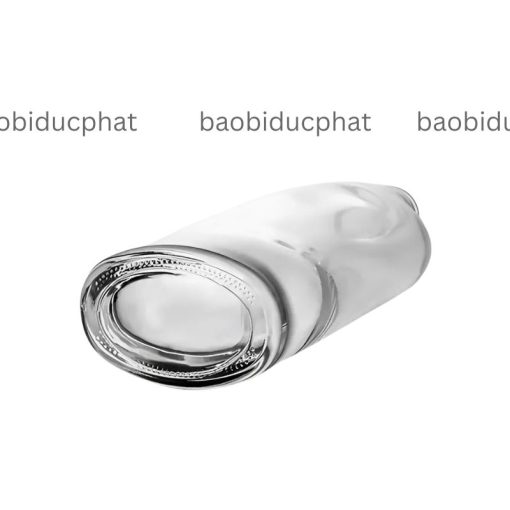 Chai rượu thủy tinh hình bầu dục 750ml