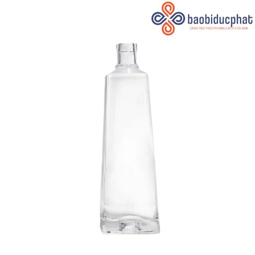 Chai rượu Vodka thủy tinh dáng độc đáo 750ml