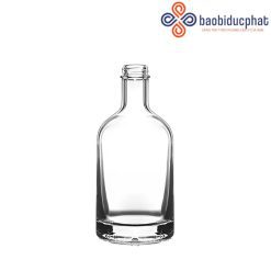 Chai rượu Vodka thủy tinh trong suốt 375ml