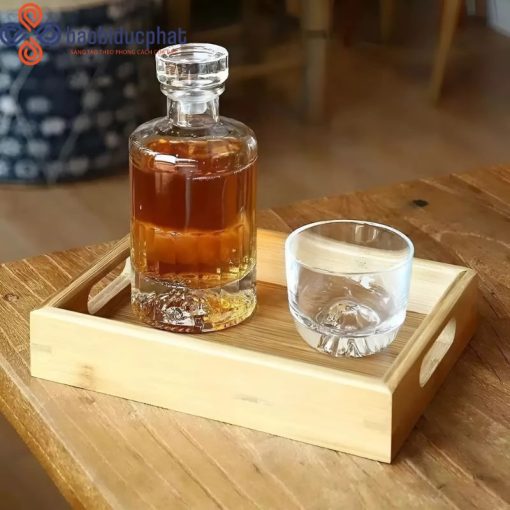 Chai thủy tinh cao cấp đựng rượu Hibiki 500ml