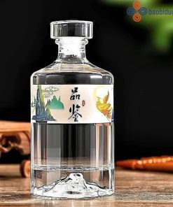 Chai thủy tinh cao cấp đựng rượu Hibiki 500ml