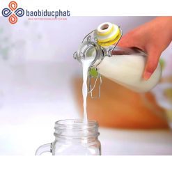 Chai thủy tinh cao cấp nắp sứ gọng sắt dung tích 500ml 1000ml