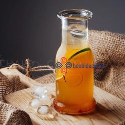 Chai thủy tinh cổ cao trong suốt 350ml