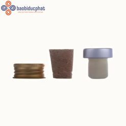 Chai thủy tinh đựng rượu cổ lệch trong suốt 280ml