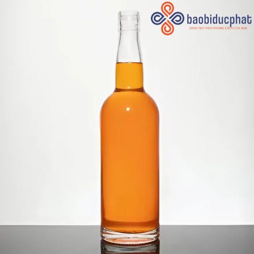 Chai thủy tinh đựng rượu Whisky 750ml