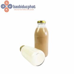 Chai thủy tinh đựng sữa 300ml 500ml