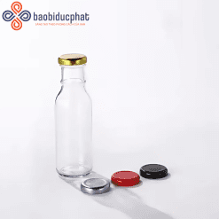 Chai thủy tinh tròn 250ml 350ml 500ml đựng nước ép