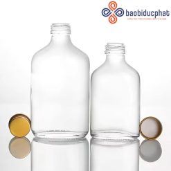 Chai thủy tinh trong suốt đựng nước ép dung tích 100ml 350ml