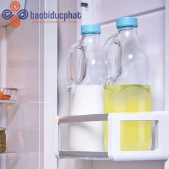 Chai thủy tinh trong suốt đựng sữa có tay cầm 1000ml