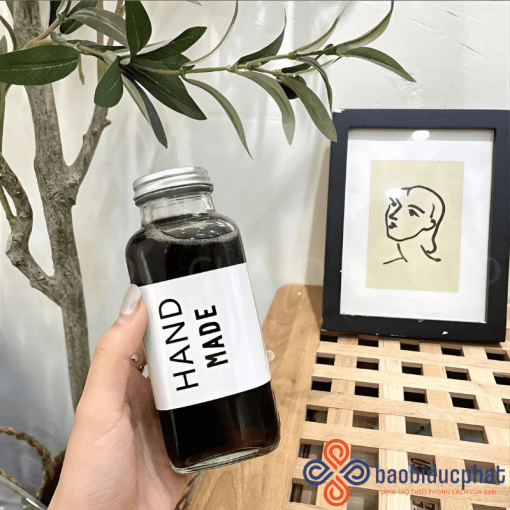 Chai thủy tinh vuông tám cạnh 180ml 250ml 300ml 350ml 500ml