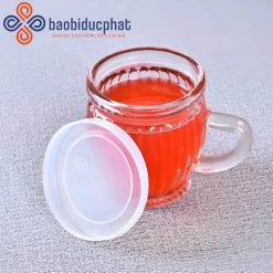 Cốc thủy tinh đựng sữa chua có quai cầm 150ml