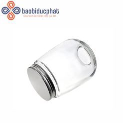Hũ đựng sữa chua thủy tinh trong suốt 350ml/ 500ml
