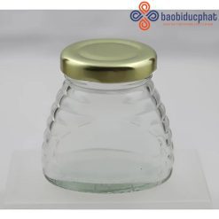Hũ thủy tinh dáng độc đáo đựng đồ ăn 80ml