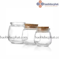 Hũ thủy tinh đựng bánh pudding trong suốt 100l 200ml 300ml